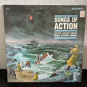 UNITED STATES COAST GUARD ACADEMY SINGERS Songs Of Action –MGM STEREO 3948